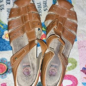 Brown sandals